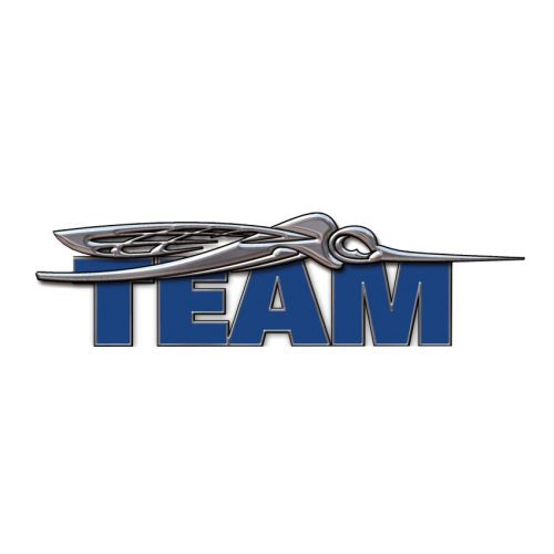 New Authentic Skeeter Bug TEAM Emblem 12" Blue