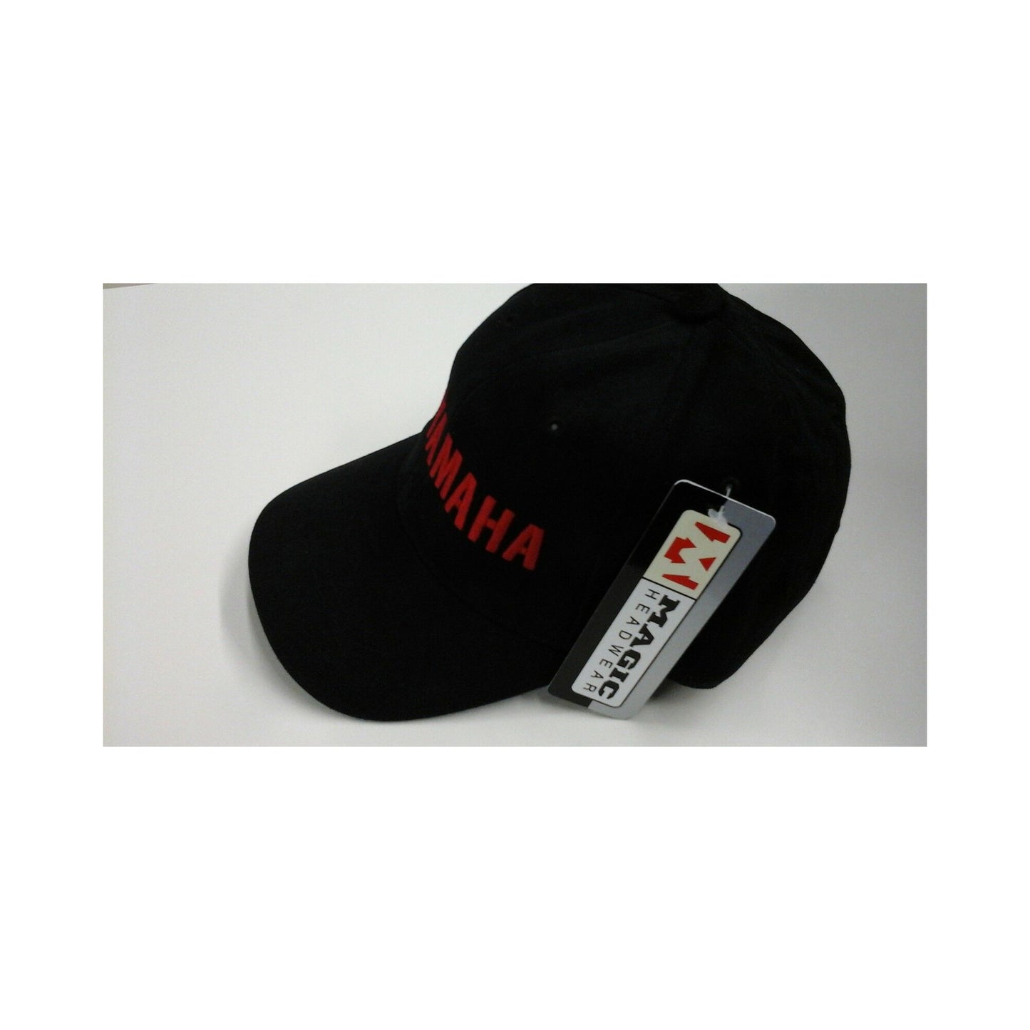 New Authentic Yamaha Hat Black Cloth/ Red Logo