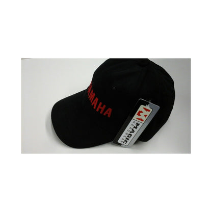 New Authentic Yamaha Hat Black Cloth/ Red Logo