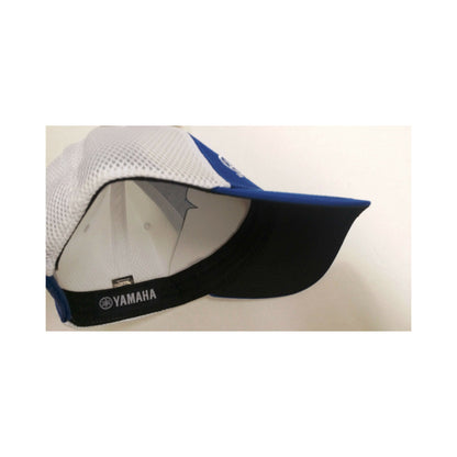 New Authentic Yamaha Hat Blue/ White Cool Mesh