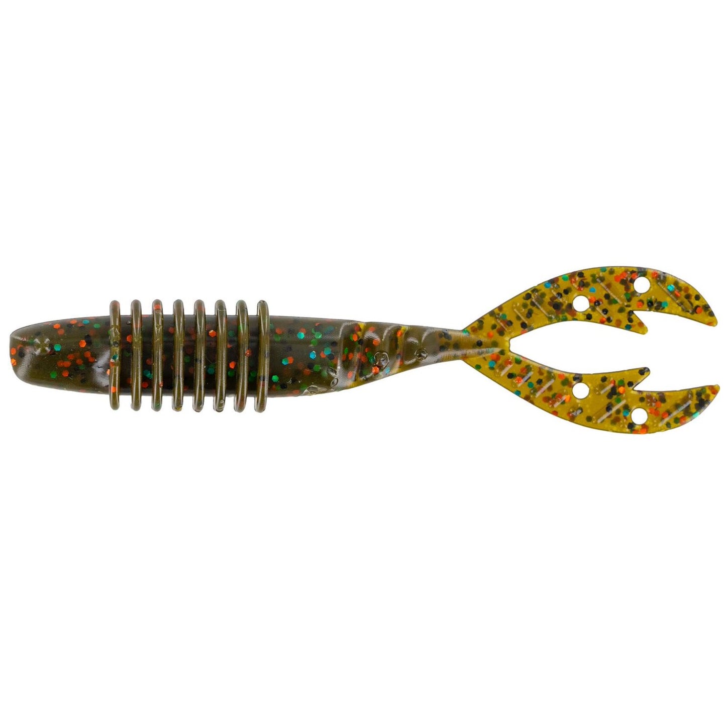 Green Pumpkin Orange Blue Flake