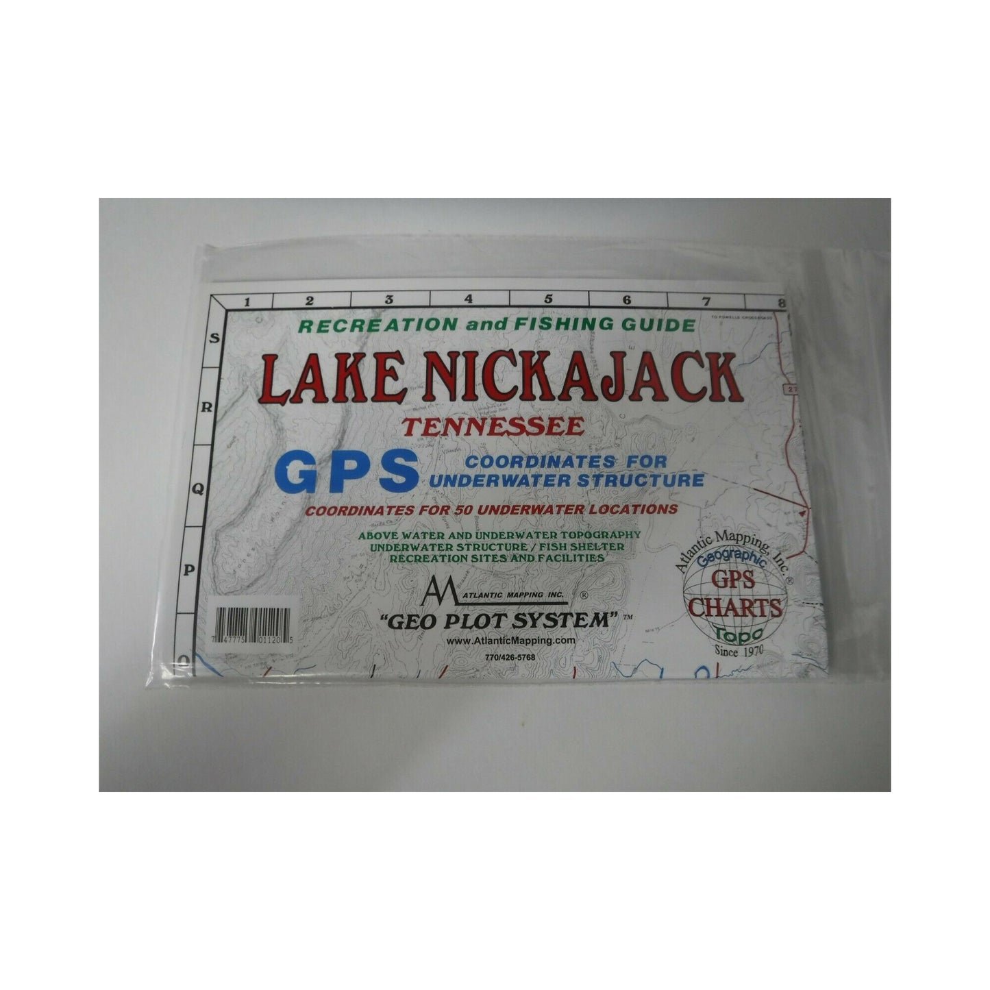 Atlantic Mapping GPS Paper Map