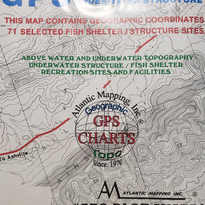 Atlantic Mapping GPS Paper Map Neely Henry