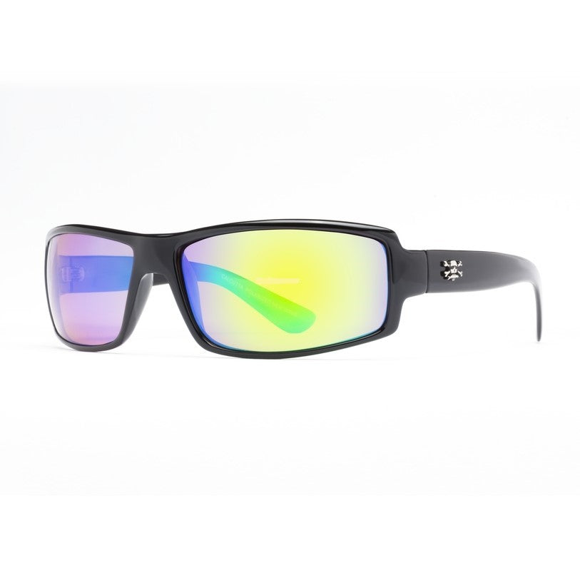 Black Frame/ Green Lens