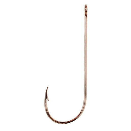 Eagle Claw Aberdeen Light Wire Non-Offset Bronze Size 10- 100 pk
