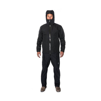 Buck N Bass Reservoir Rain Shell Jacket Black-Size  Large