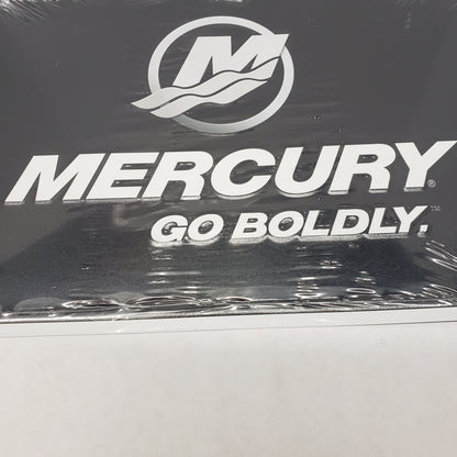 New Authentic Mercury Go Boldy 8X12" Tin Sign