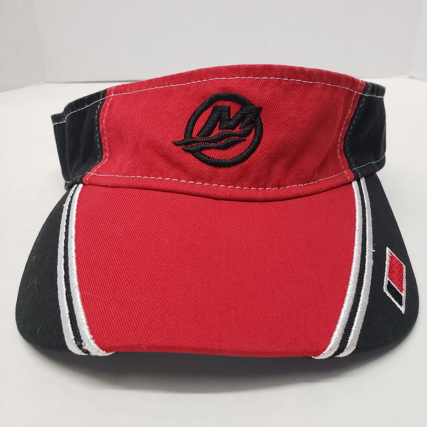 New Authentic Mercury Marine Visor Black/ Red V