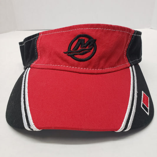 New Authentic Mercury Marine Visor Black/ Red V