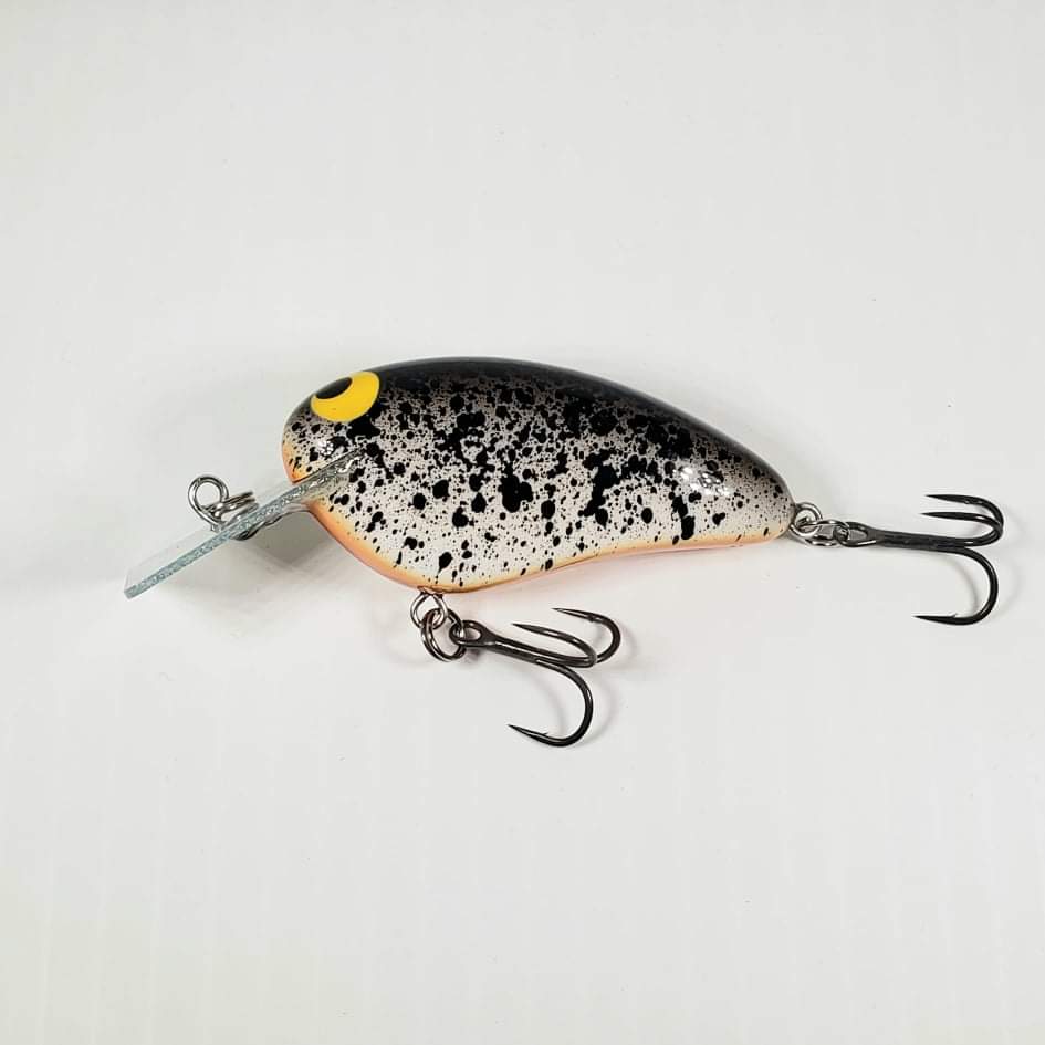 White Black Splatter