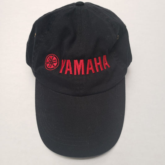 Black with Red Lettering