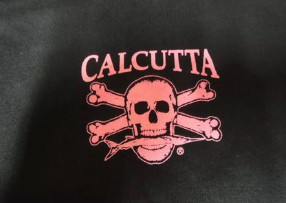 New Authentic Calcutta Short Sleeve Shirt Black/ Hot Pink- XLarge