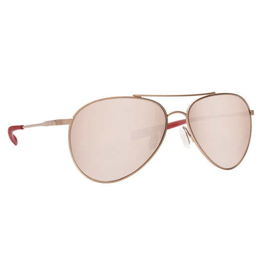 Satin Rose Frame Copper Silver Mirror Glass Lens