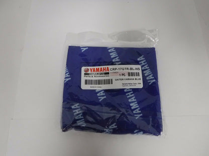 New Genuine Yamaha Neck Gaiter-Blue/White Logo