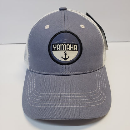 New Authentic Yamaha Hat-Anchor/Blue/White Mesh