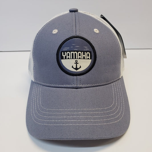 New Authentic Yamaha Hat-Anchor/Blue/White Mesh