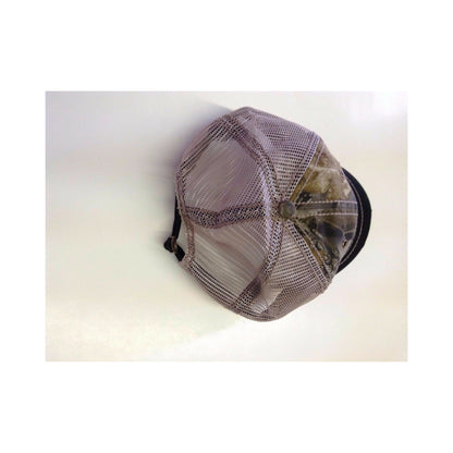 New Authentic Skeeter Distressed Hat Camo Black Bill Khaki Mesh