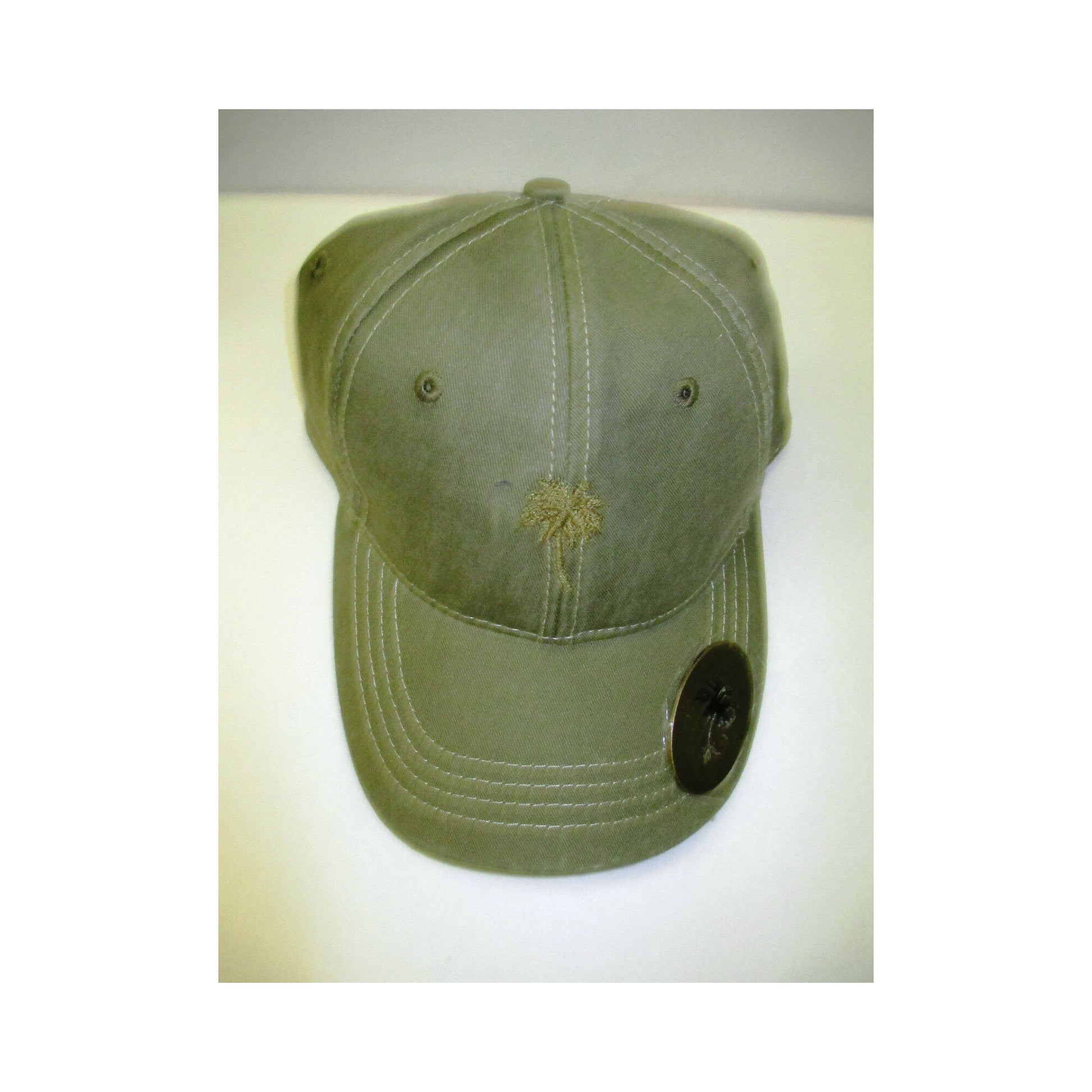 Green/ Palm Tree Logo/ Bottle Opener on bill