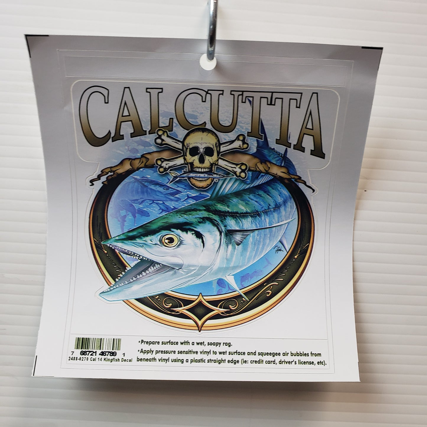 New Calcutta Decal 4" X 5"