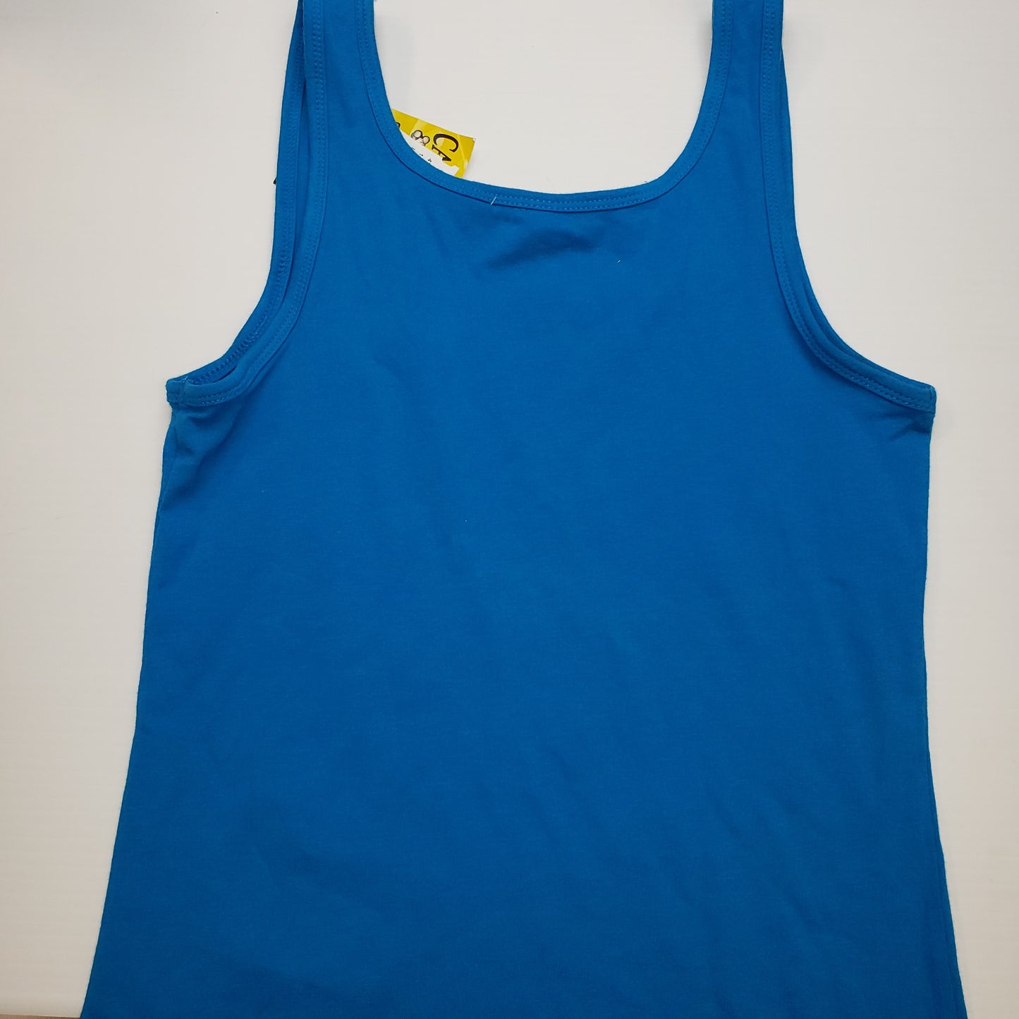 New Authentic Calcutta Tank Turquoise/ Front Vertical Wave Logo Medium