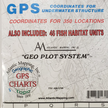 Atlantic Mapping GPS Waterproof Map Logan Martin