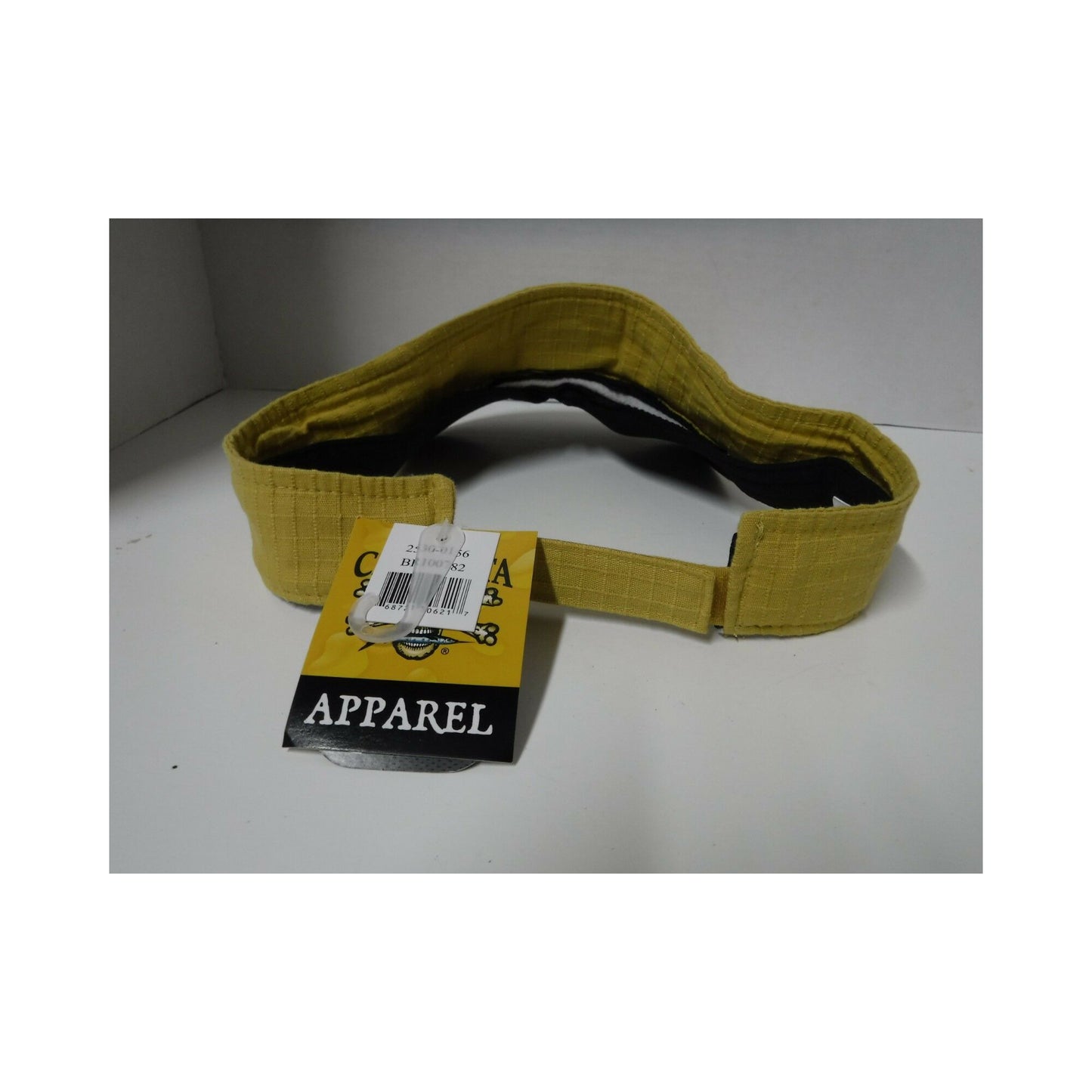 New Calcutta Visor Ripstop Q3 Liner/ Adjustable Gold