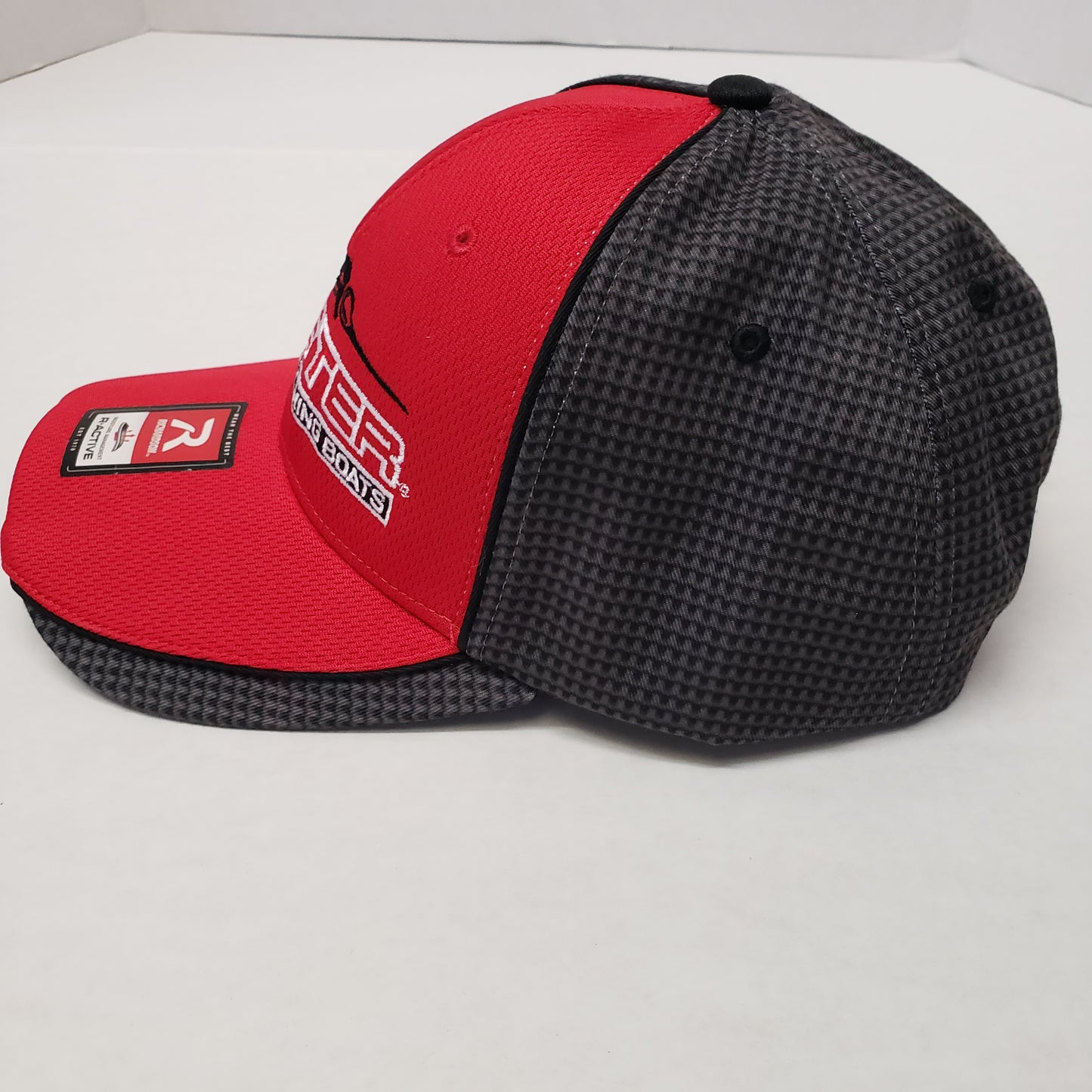 New Authentic Skeeter Hat Richardson Hat  Red/ Black Micro Mesh