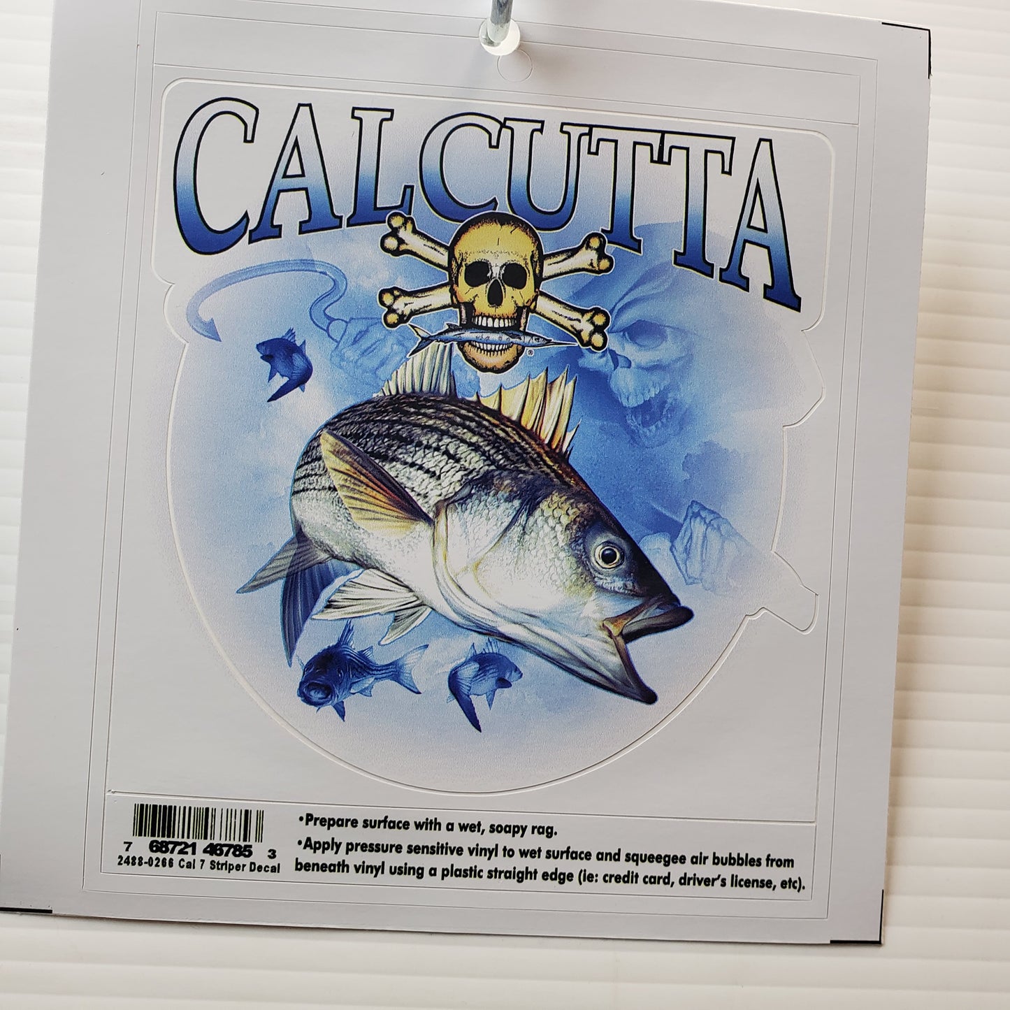 New Calcutta Decal 4" X 5"
