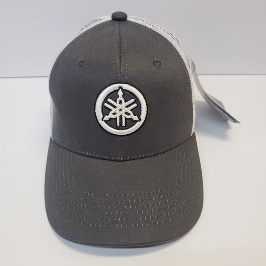 New Authentic Yamaha Hat-Tuning Fork/Gray/White Mesh