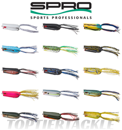 SPRO Dean Rojas Bronzeye Poppin' Frog 60