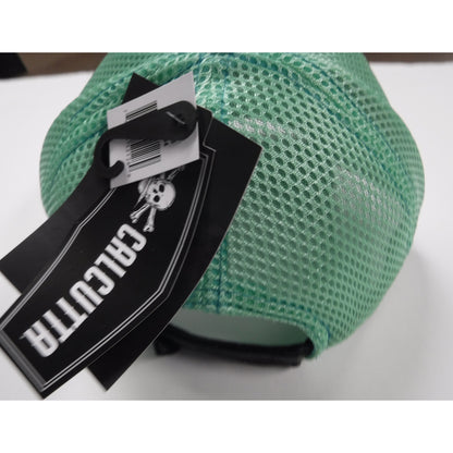 New Authentic Calcutta Hat Kryptek Typhon Camo/ Embroidered Logo/ Green Mesh