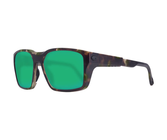 New Authentic Costa Del Mar Tailwalker 580P-Sunglasses 254 Matte Wetlands w/Green Mirror Lens
