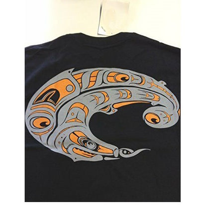 New Authentic Costa Short Sleeve T-Shirt Totem Black Small
