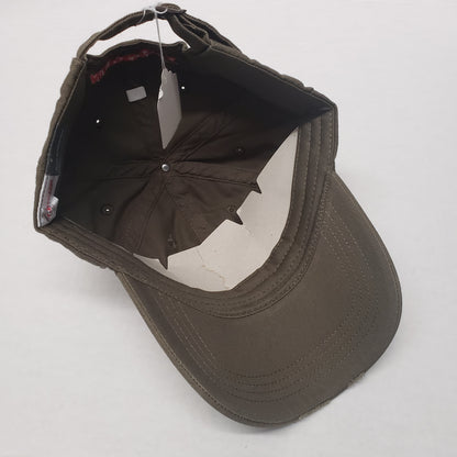 New Authentic Mercury Marine Hat Combat/Army Green/ Red Logo