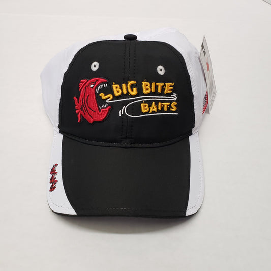 Big Bite Baits Hat Black/ White Moisture