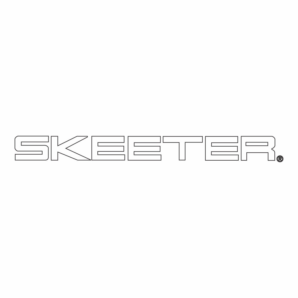 New Authentic Skeeter Decal White 24"