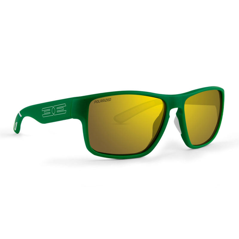 Matte Green Frame/ Gold Mirror Lens