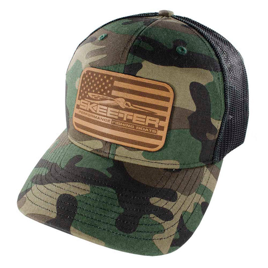 New Authentic Skeeter Richardson Camo Patch Hat