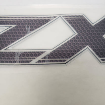 New Authentic Skeeter ZX200 Series Emblem Black 14" X 2"