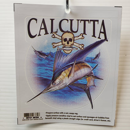 New Calcutta Decal 4" X 5"