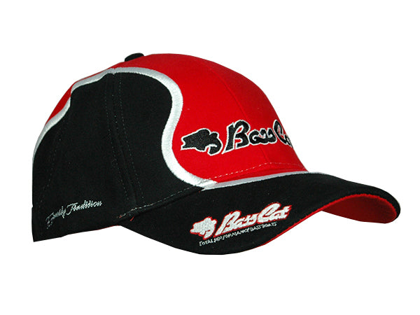 Bass Cat- Quest Hat- Red/Black