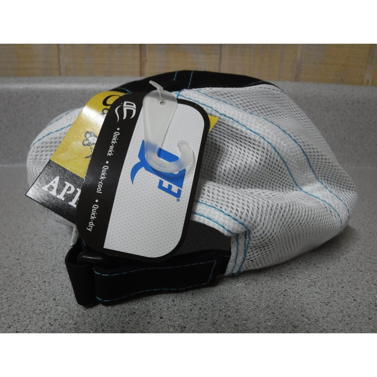 New Authentic Calcutta Low Profile Hat Calcutta On Front With Sailfish Black with White Mesh