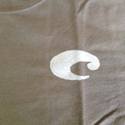 New Authentic Costa Short Sleeve T-Shirt High Tide Gray Medium