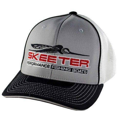 Skeeter Gray/Black Bill/Richardson/Sportsmesh/Black White Mesh SM/MD