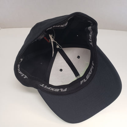 New Authentic Limited Edition Black/Neon logo Flex Fit Skeeter Hat