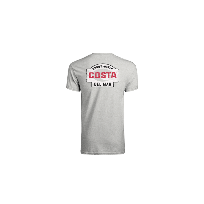 New Authentic Costa Miramar Short Sleeve T-Shirt Gray