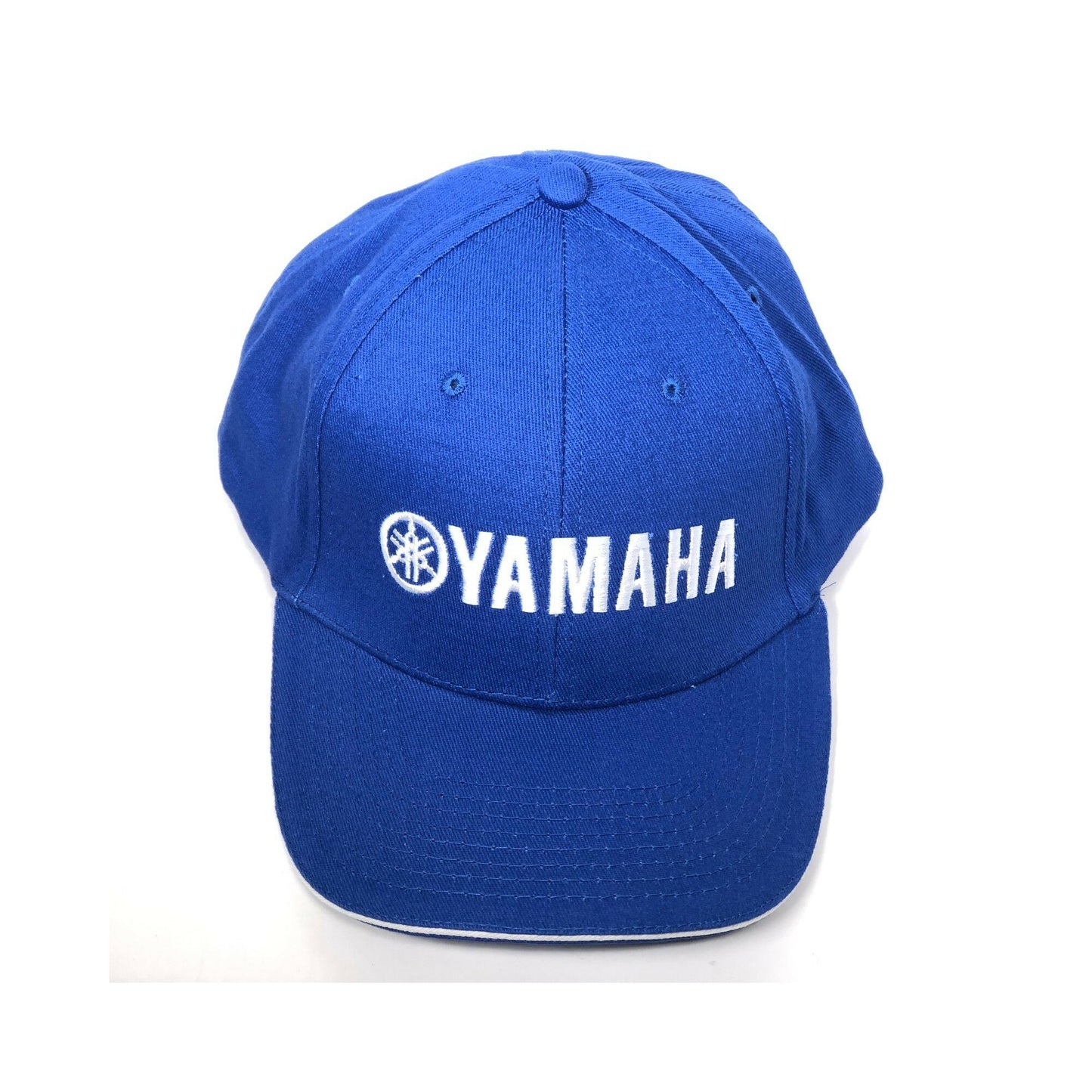 New Authentic Yamaha Hat Royal Blue Cloth/White Logo