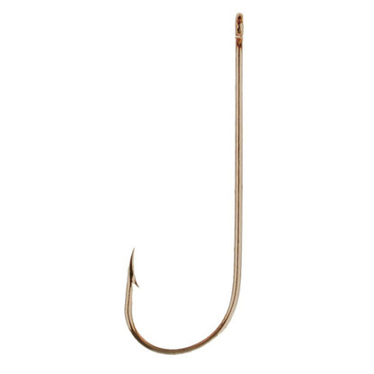 Eagle Claw Aberdeen 1X Light Wire Non-Offset Bronze Hook
