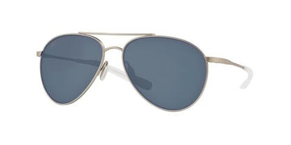 New Authentic Costa Piper Sunglasses Velvet Silver/Green 580P