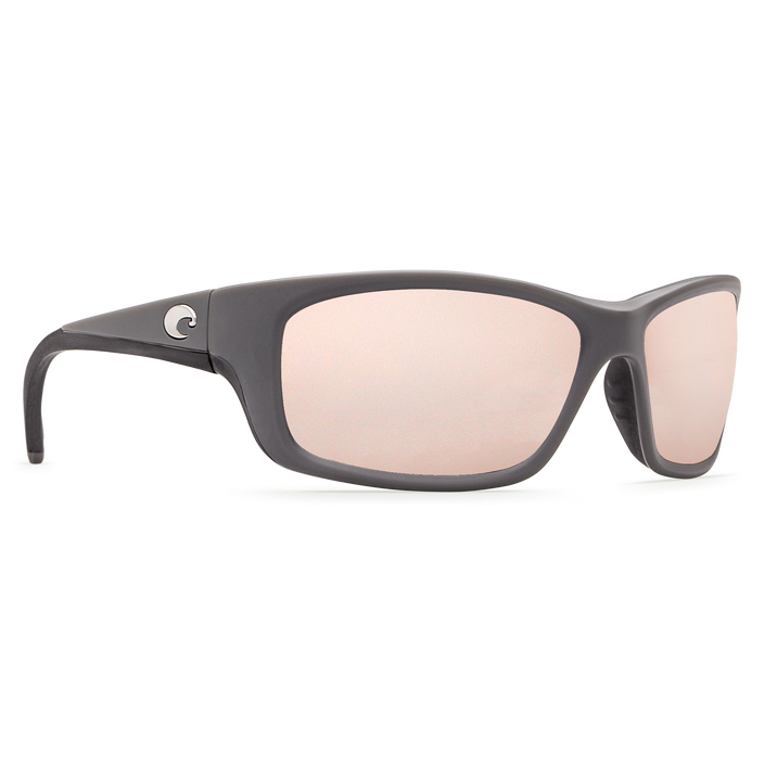 Matte Gray Frame Copper Silver Mirror Glass Lens